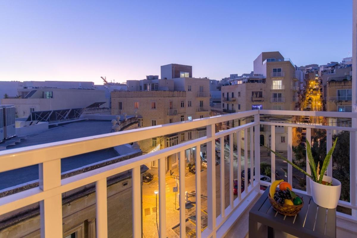 Bright & Modern 2-Bedroom, 4Th Floor Apartment In Gzira, Malta Kültér fotó